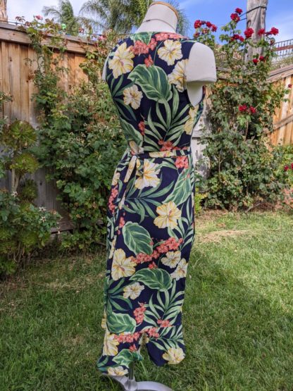 Pretty Tropical  Ruffles Accent Wrap Dress - Image 7